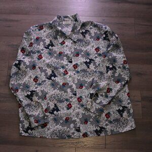 Vintage Classic Connection Long Sleeve Button Up